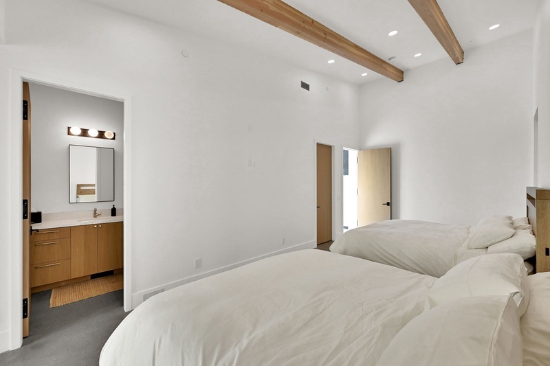 Main Floor Bedroom with Two Kings